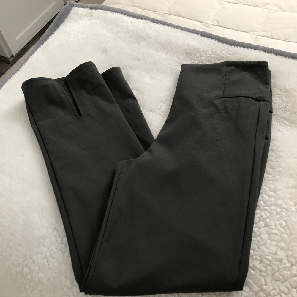 Athleta Dark Grey Recycled Nylon Athliesure Pants